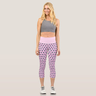 Hochwaisted Geometric Capris - Stilvolles Design