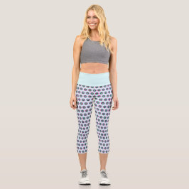 Hochwaisted Geometric Capris - Stilvolles Design