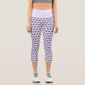 Hochwaisted Geometric Capris - Stilvolles Design (Vorderseite)