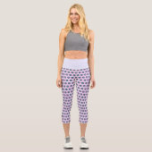 Hochwaisted Geometric Capris - Stilvolles Design (Vorderseite)