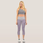 Hochwaisted Geometric Capris - Stilvolles Design (Vorderseite)