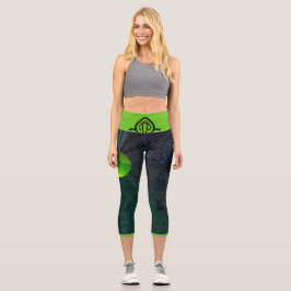 Hochwaisted Yoga Capris, Capri Leggings