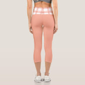 HOCHWAISTIGE CAPRI PANTS - "LAND PEACH" LEGGINGS (Rückseite)