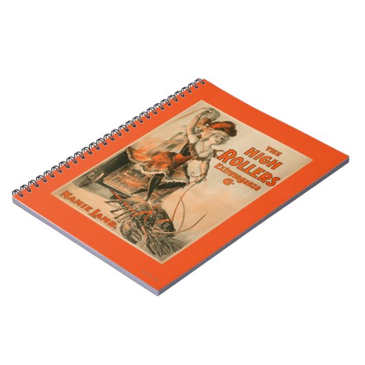 Hochwalzenspiel Extravaganza "Mamie Lamb" Notizblock (Linke Seite)