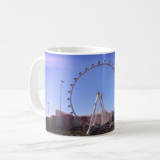 Hochwalzrad-Riesenrad Las Vegas #2 Tasse (Vorderseite Links)