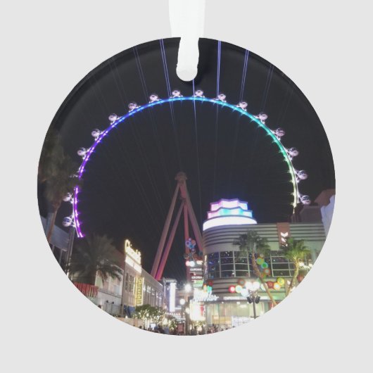 Hochwalzrad-Riesenrad Las Vegas #3 Ornament (Rückseite)