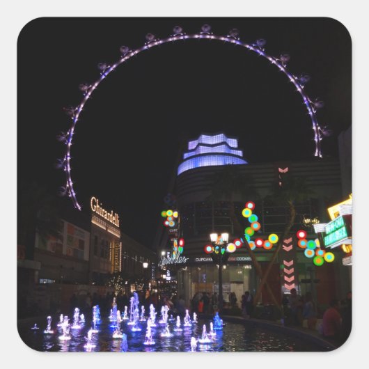 Hochwalzrad-Riesenrad Las Vegas #4 Stickers (Vorderseite)