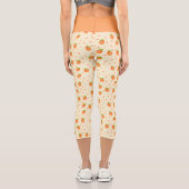 HOCHWARTETE CAPRI PANTS - "PEACH COBBLER" LEGGINGS (Rückseite)
