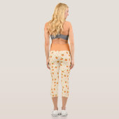HOCHWARTETE CAPRI PANTS - "PEACH COBBLER" LEGGINGS (Rückseite)