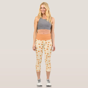 HOCHWARTETE CAPRI PANTS - "PEACH COBBLER" LEGGINGS