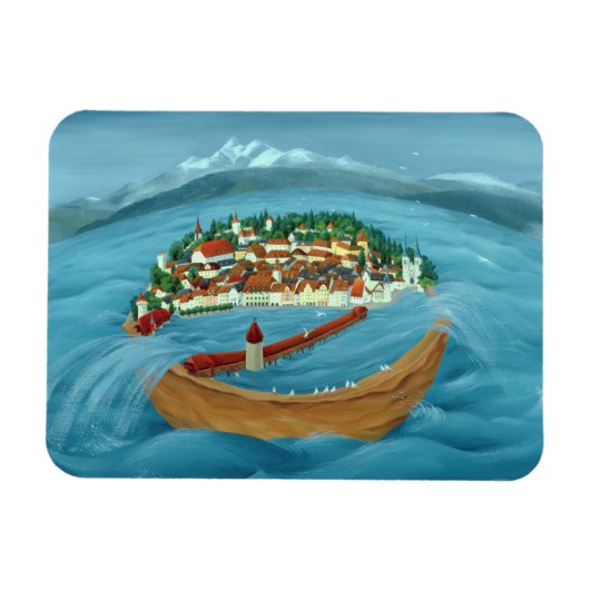 Hochwasser 1999 magnet (Horizontal)