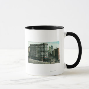 Hochwasser aus Markt und Mason Sts Tasse