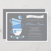 Hochwasser-Babydusche/Babydusche Einladung (Vorne/Hinten)