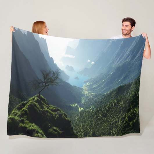 Hochwasser Fleecedecke (Beispiel)