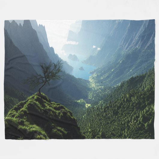 Hochwasser Fleecedecke (Vorderseite (Horizontal))