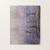 Hochwasser in Giverny Monet Feine Kunst Puzzle (Vertikal)