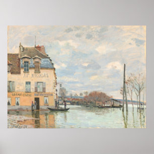 Hochwasser in Port-Marly - Alfred Sisley Fine Art Poster