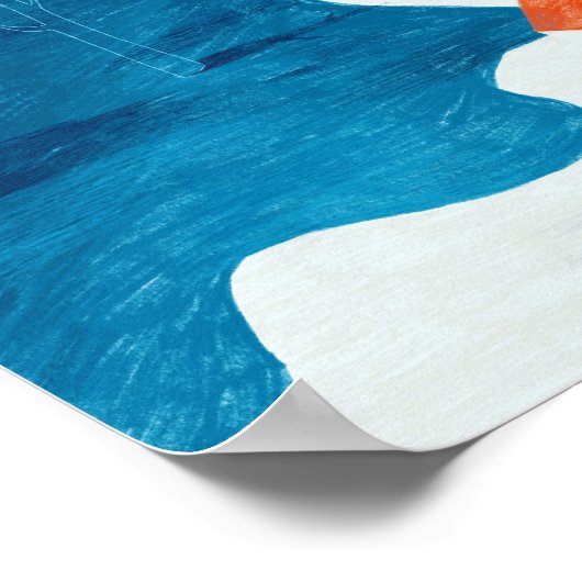 Hochwasser Poster (Ecke)