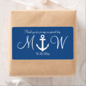 Hochwasserflaschen-Etiketten für Navy-nautische An (Insitu)