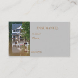 Hochwasserschäden durch Versicherungen Visitenkarte