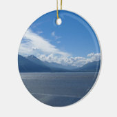 Hochwertige Alaska-Berge Keramik Ornament (Links)