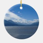 Hochwertige Alaska-Berge Keramik Ornament (Hinten)
