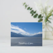 Hochwertige Alaska-Berge Postkarte (Stehend Vorderseite)