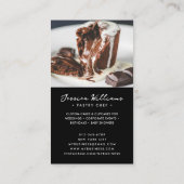 Hochwertige Backwaren / Boutique Bäckerei nach Maß Visitenkarte (Rückseite)