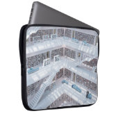 HOCHWERTIGE BIBLIOTHEK LAPTOPSCHUTZHÜLLE (Vorne Rechts)
