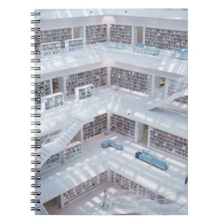 HOCHWERTIGE BIBLIOTHEK NOTIZBLOCK