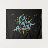 Hochwertige Botschaften für eine positive Sicht Wandteppich (Vorderseite (Horizontal))