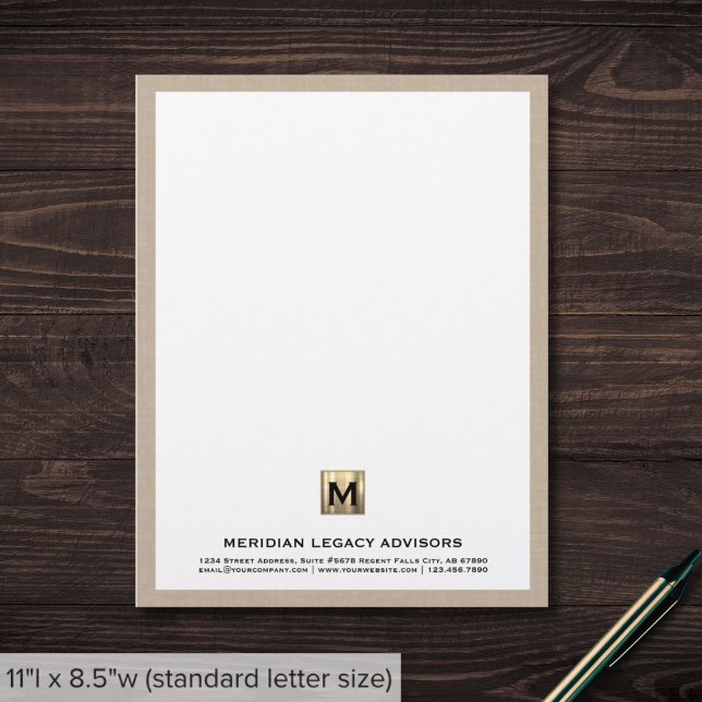 Hochwertige Business-Letterhead Briefbogen (Von Creator hochgeladen)