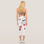Hochwertige Capris-Naturgestaltung Capri Leggings (Rückseite)