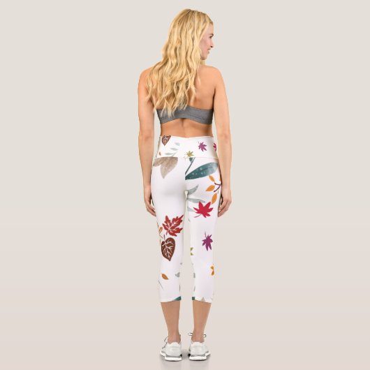 Hochwertige Capris-Naturgestaltung Capri Leggings (Rückseite)