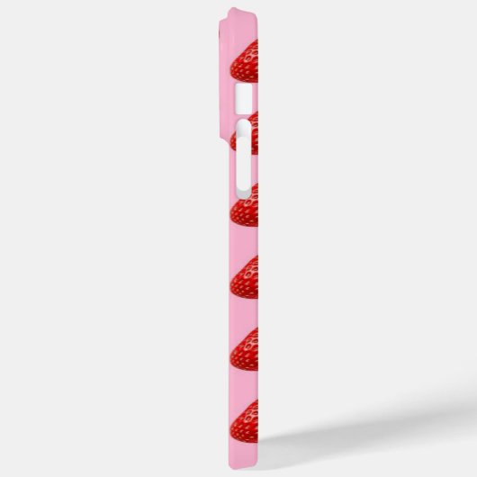 Hochwertige Erdbeere Case-Mate iPhone Hülle (Rückseite / Links)