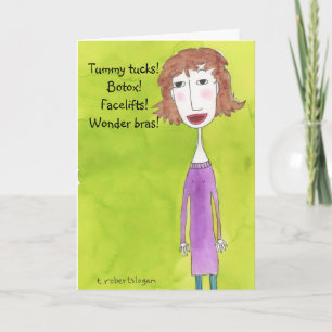 Hochwertige Gedanken! Karte