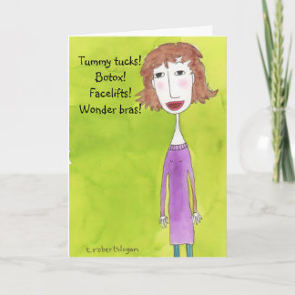 Hochwertige Gedanken! Karte