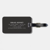 Hochwertige Gepäckmarken für eine einfache Identif Gepäckanhänger (Rückseite horizontal)