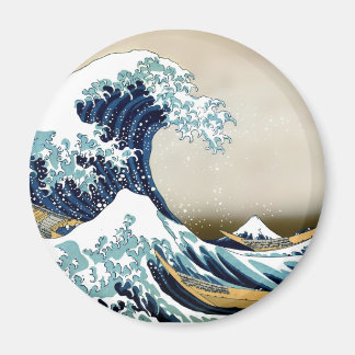Hochwertige Great Wave off Kanagawa von Hokusai Magnet