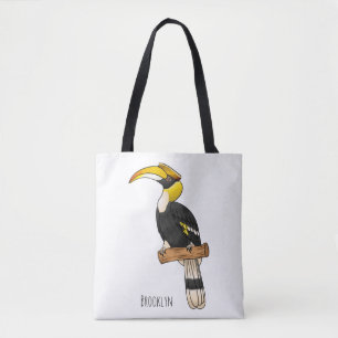 Hochwertige Hornbalg-Cartoon-Abbildung Tasche