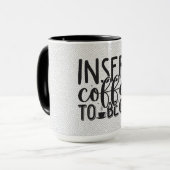 Hochwertige Kaffee-Tasse Tasse (Vorderseite Links)