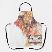 Hochwertige Kuh-Design-Schürze Schürze (Vorderseite)