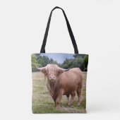 Hochwertige Kuh-Universaltasche Tasche (Rückseite)