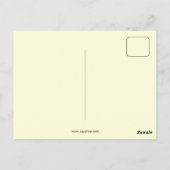 Hochwertige Retro-Vintage White Star-Kaffeemaschin Postkarte (Rückseite)