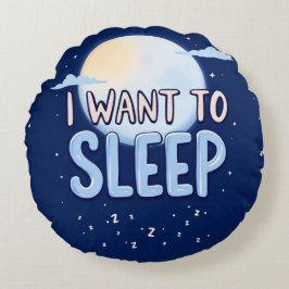 Hochwertige runde Kissen