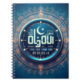 Hochwertige Spiralheber-Notebooks für Schule und B Notizblock (Vorderseite)