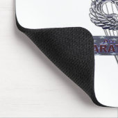 Hochwertige Stahlsprungflügel mit Im Flugzeug Tab  Mousepad (Ecke)