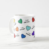 Hochwertige und Motivierend Kaffee-Tasse Kaffeetasse (Vorderseite Links)