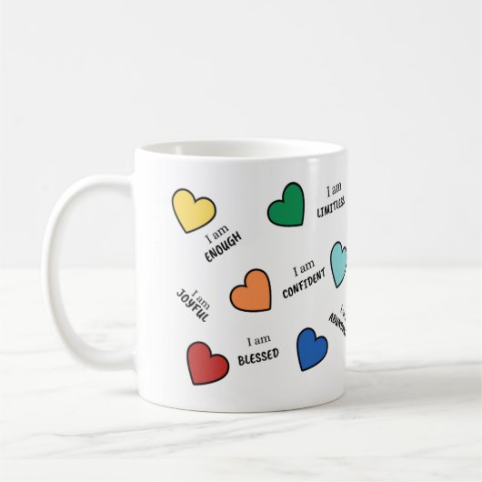 Hochwertige und Motivierend Kaffee-Tasse Kaffeetasse (Links)