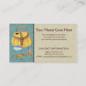 Hochwertige Visitenkarte (Rückseite)